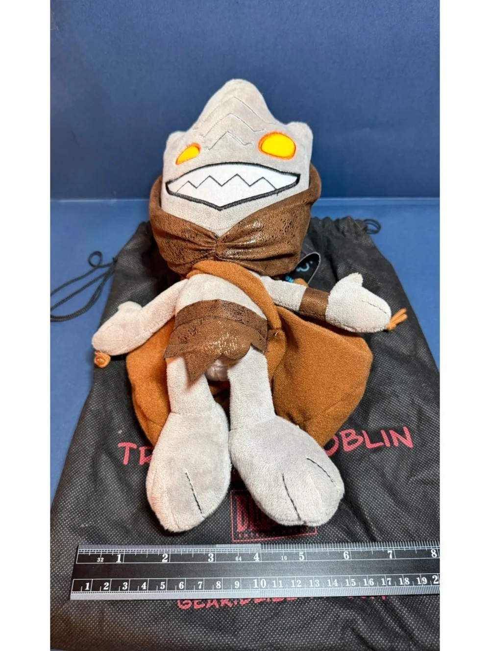 Diablo III Treasure Goblin Plushie with bag. NWT